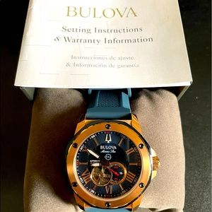 Authentic Bulova Marine Star with warranty, all original packaging, never worn